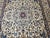 Vintage Persian Nain Area Rug, Hand-Knotted Wool & Silk, Floral Pattern, 7x11, Ivory & Blue For Sale In Chicago - Image 6 of 12
