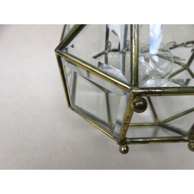 Art Nouveau Octagon Ceiling Light in the style of Adolf Loos For Sale - Image 16 of 18