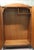 Vintage Art Deco Bur Walnut Compact Shelved Wardrobe, 1930 For Sale - Image 4 of 8