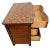 19th Century Victorian Tiger Oak Credenza / Side Cabinet With Serpentine Front For Sale In Palm Springs - Image 6 of 13