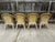 Late 20th Century Vintage Budji Layug Style Leather and Rattan Barrel Chairs - Set of 4 For Sale - Image 5 of 10