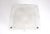 Square Ceiling Light in Textured Glass, 1970s For Sale - Image 6 of 6