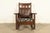 A gorgeous antique Mission or Arts & Crafts period rocking chair By Stickley Brothers USA, Circa 1910 Solid quarter sawn...