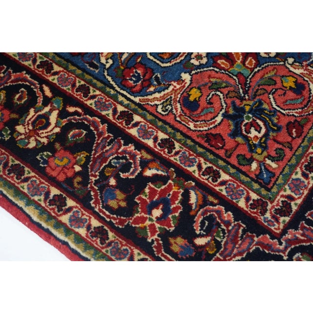 1920s 1940s Vintage Sarouk Rug 4'2'' x 6'6'' For Sale - Image 5 of 11