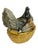 Antique French Desvres Majolica Hen on Nest Covered Dish Francis Masse For Sale In San Francisco - Image 6 of 11