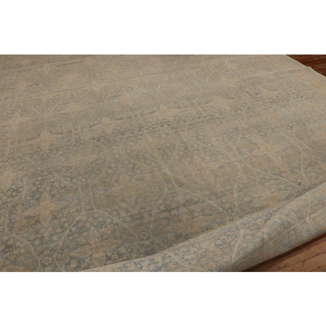 Textile Zabihi Collection Exquisite Oversize Antique Persian Kerman Carpet - 12'5" x 18'8" For Sale - Image 7 of 12
