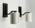 Paul Marra Design Paul Marra Bronze Finish Wall Sconces With Hand-Stitched Linen Shades - a Pair For Sale - Image 4 of 18