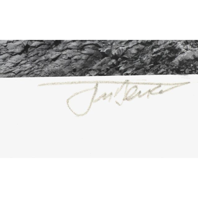Incoming Tide - Black & White Vintage Abstract Seascape Photograph by James Deike For Sale - Image 4 of 5