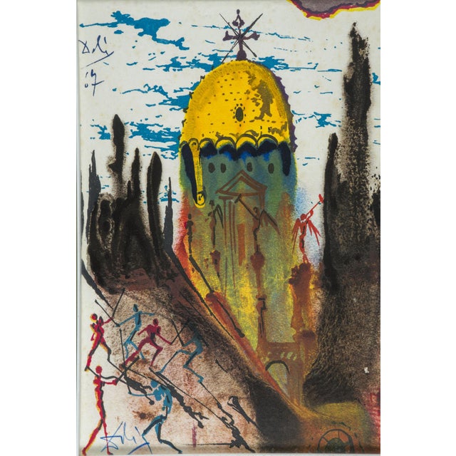 1960s Salvador Dalí­ Signed and Dated Work on Paper For Sale - Image 11 of 14