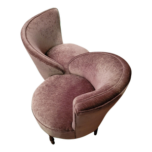 19th Century Victorian Tête-à-Tête Conversation Chair
