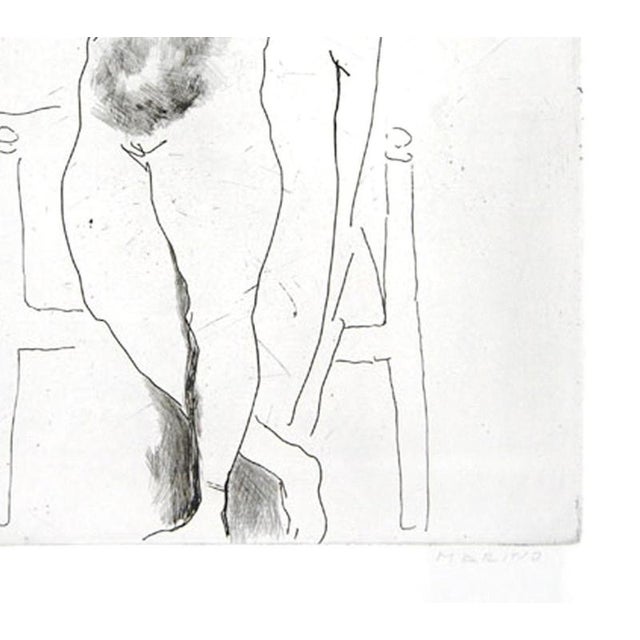 Marino Marini, Pomona, Female Nude Edition of 65, 1950s, Etching For Sale - Image 4 of 5