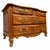 Louis XV Curved Chest of Drawers in Walnut and Gilt Bronze, 18th Century For Sale - Image 3 of 4