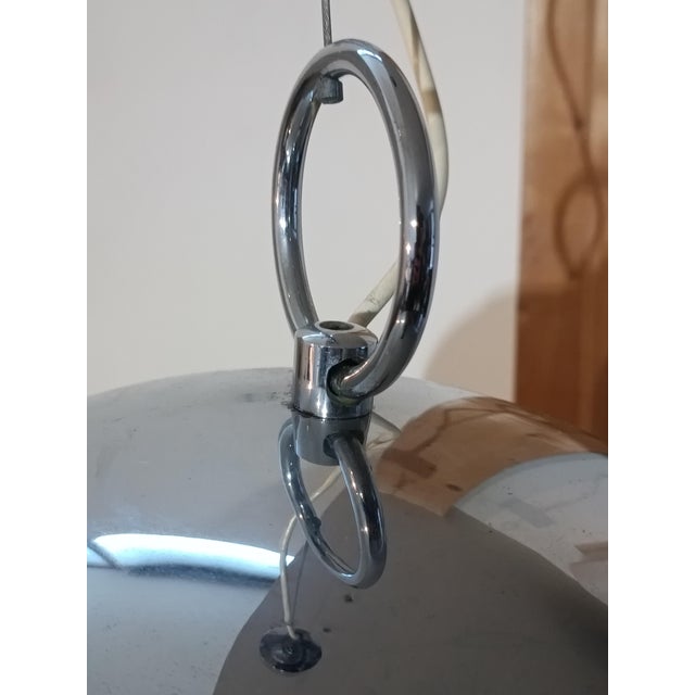 1970s Murano Glass Pendant Lamp attributed to Mazzega, 1970s For Sale - Image 5 of 7