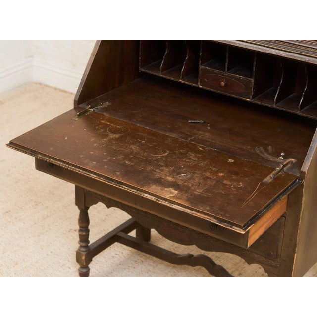 Early 20th Century Antique Victorian Secretary, Hutch For Sale - Image 5 of 12