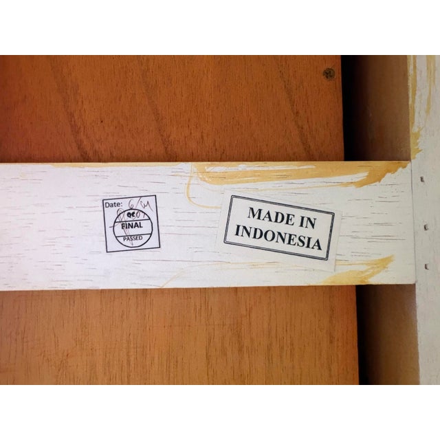 Pair of Somerset Bay White Two-Drawer Console Tables For Sale - Image 9 of 9