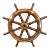 Eight Spoke Ships Wheel with Solid Brass For Sale