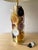 Brass Contemporary Brass Murano Glass Flame Lamps, Italy - a Pair EU Wired For Sale - Image 8 of 13