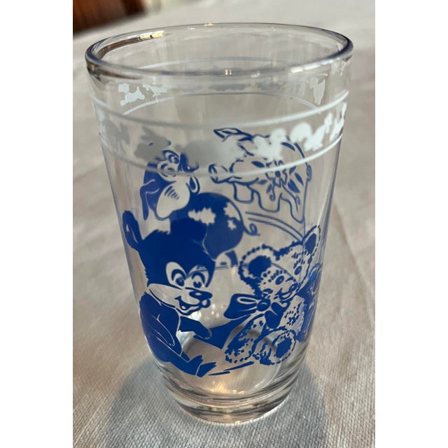 1950s Circa 1950's Swanky Swig Kiddie Kups- Set of 7 For Sale - Image 5 of 5