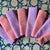 Vintage French Linen Coton Dyed Table Napkins with Monogram, 1920s, Set of 8 For Sale - Image 10 of 10