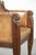 Antique Armchair in Sheepskin and Wood For Sale - Image 10 of 13