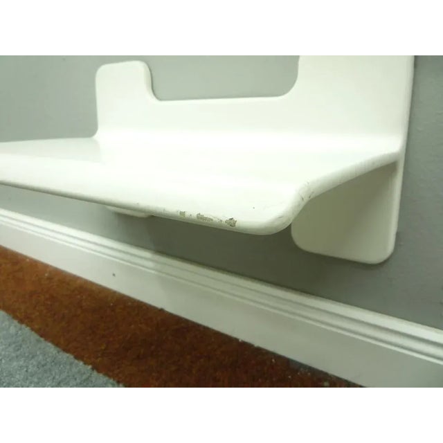 Space Age Wall Mirror & Shelf by Ernst Igl for Werndl, 1970s, Set of 2 For Sale - Image 6 of 7