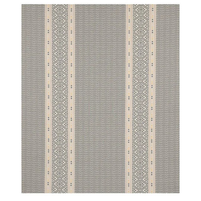 Inspired by an antique textile, Ruiz Jacquard in black is a tight cotton weave featuring a tiny allover, textural pattern...