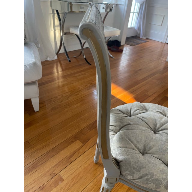 French Antique French Cane Back Chair For Sale - Image 3 of 9