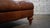 Vintage Thomasville Tufted Distressed Leather Chesterfield Cocktail Ottoman For Sale - Image 12 of 14
