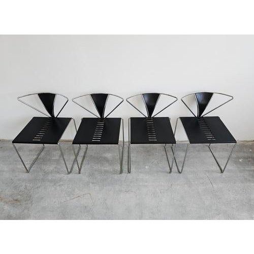 Dining Chairs Iside attributed to Kazuhide Takahama for Gavina, Italy, 1960s, Set of 4 For Sale - Image 3 of 16
