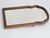 Wood Antique Dutch Scalloped Beveled Mirror For Sale - Image 7 of 11