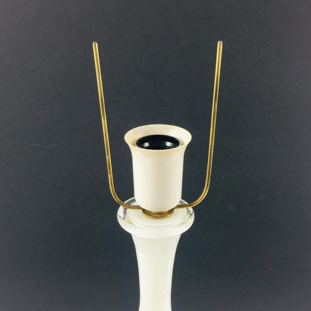 Large Mid-Century Murano Glass Table Lamp from Barovier & Toso, Italy, 1960s For Sale - Image 10 of 13