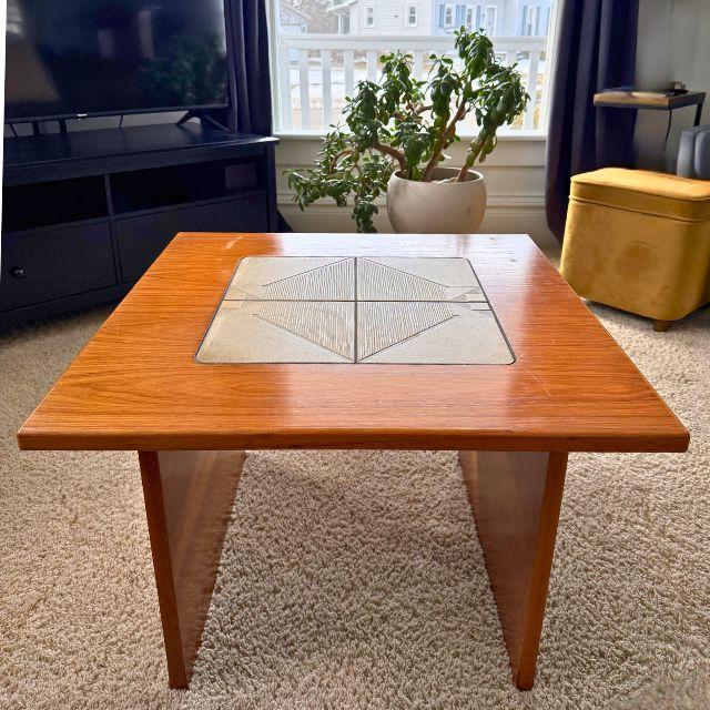 Gangsø Møbler Late 1970s Danish, Gangsø Møbler, Teak Side Table - Made in Denmark For Sale - Image 4 of 18