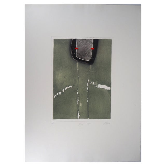 Erik Bersou, Face with No Look, Etching For Sale