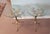 A Pair 1950s Gilt Metal Palm Tree End Tables For Sale - Image 4 of 9