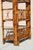 Wood 1980s Vintage French Bamboo & Rattan Folding Étagère - Mid-Century Modern Style With Elegant Metal Accents For Sale - Image 7 of 13