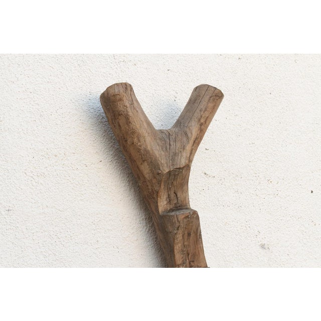 78" Tall Antique African Dogon Ladder For Sale In Los Angeles - Image 6 of 8