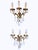 Bronze and Crystal Wall Lamps in the style of King Umberto of Savoy, 1890s, Set of 2 For Sale - Image 11 of 11