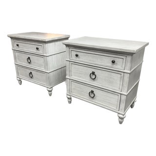 Lexington Oyster Bay Collection Cedarhurst Nightstands, Pair For Sale