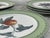1980s Andrea by Sadek Winterthur Adaptation Botanical Dinner Plates – Set of 14 For Sale - Image 13 of 13