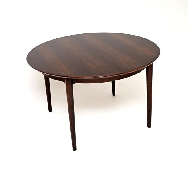 Mid-Century Modern Vintage Danish Extending Dining Table by Arne Vodder for Sibast, 1960s For Sale - Image 3 of 12