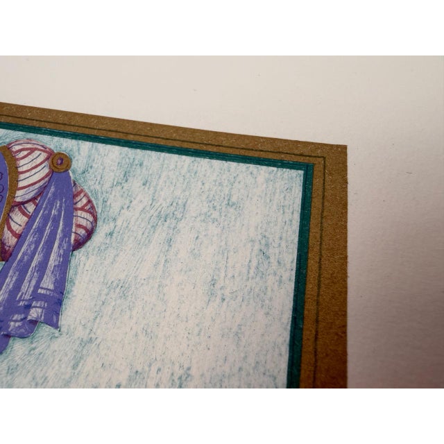 Anne-Kristin Schaller, Depictions of One Thousand and One Nights, 1980s, Lithograph, Set of 4 For Sale - Image 12 of 18