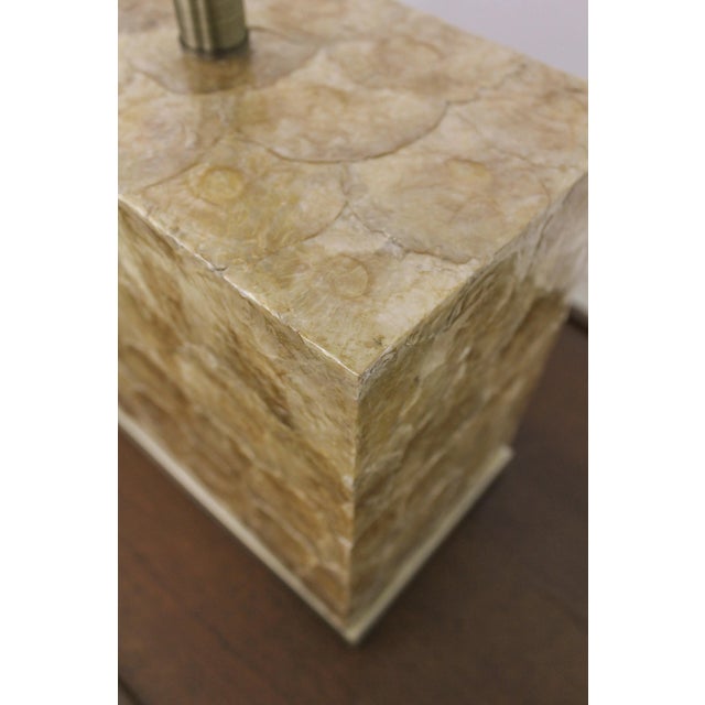 Shell Modern Design Shell Surface Table Lamp For Sale - Image 7 of 9