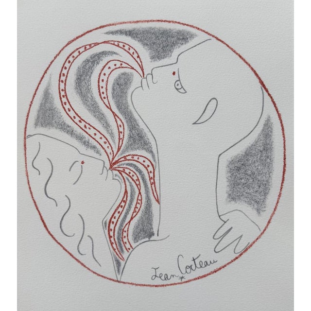 Jean Cocteau (after) Pair of wildlife Lithography Signed in the plate Numbered /500 in pencil Authenticated by the...