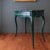 Green Antique Louis XV Style Hand Painted Green Desk With Morning Glory Floral Motif For Sale - Image 8 of 18