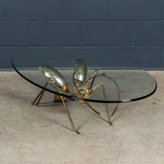 Vintage French Illuminating Coffee Table by Henri Fernandez c.1970 For Sale - Image 11 of 18