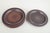 Arabia Finland Plates “Ruska”, 1960/70s. Four dinner plates in dark brown stoneware from Arabia’s iconic “Ruska” series,...