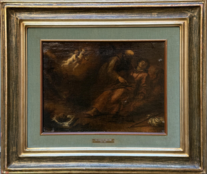 Morazzone School Artist, Ecstasy of Saint Francis, 1800s, Oil on Canvas, Framed