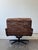 1960's Velvet Swivel Lounge Chair For Sale - Image 10 of 14