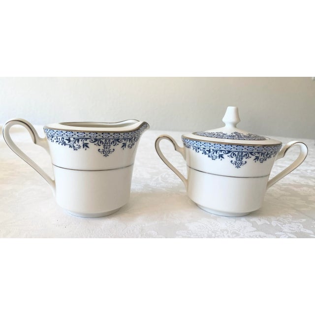 Noritake Charleston China 12 Place Settings & Serving Pieces- 66 Pieces Mint Condition For Sale - Image 11 of 12