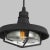 Transitional Thomas O'Brien by Visual Comfort Studio Hollis 1-Light Outdoor Large Pendant Lantern in Textured Black For Sale - Image 3 of 5